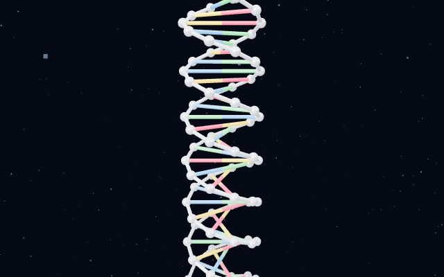 Preview of the DNA helix demo