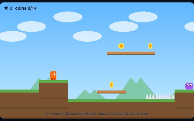 Preview of the Platformer demo