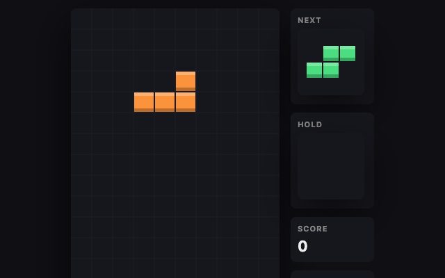 Preview of the Tetris demo